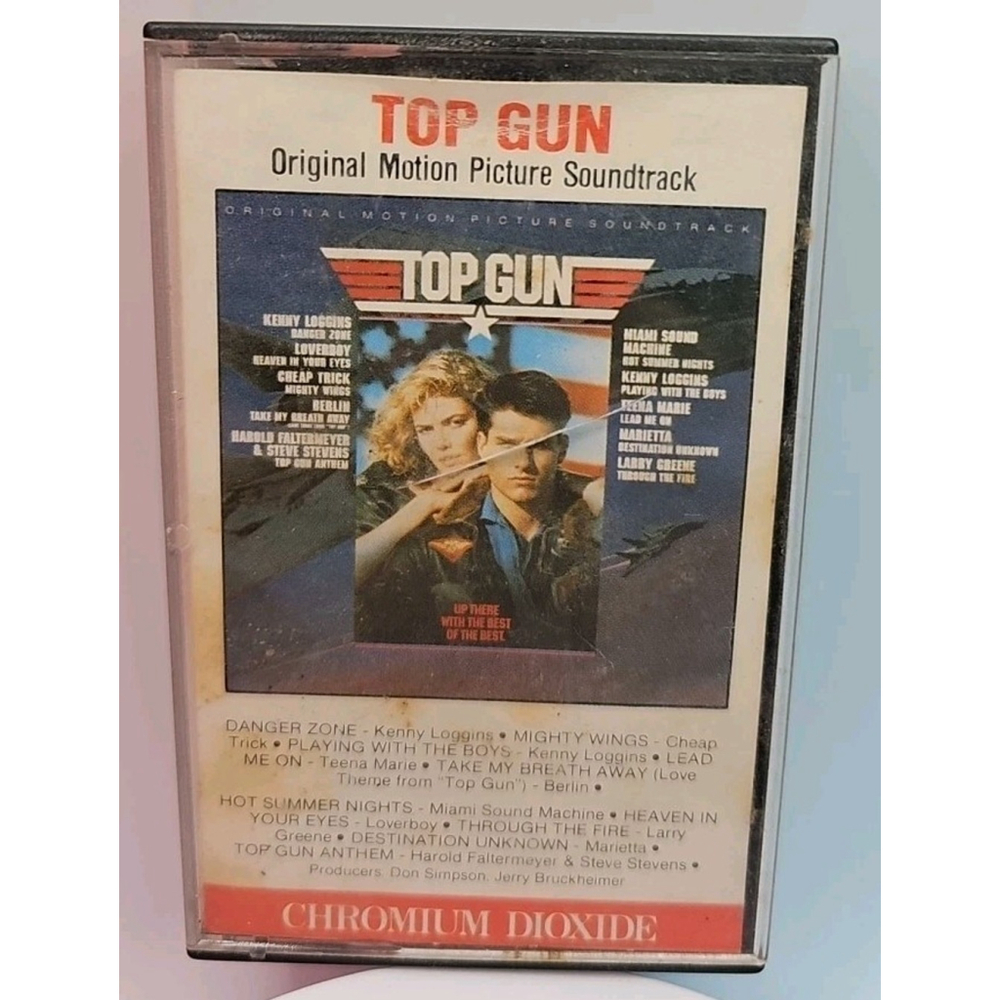 Top Gun: Original Motion Picture Soundtrack (Cassette Tape, 1986)